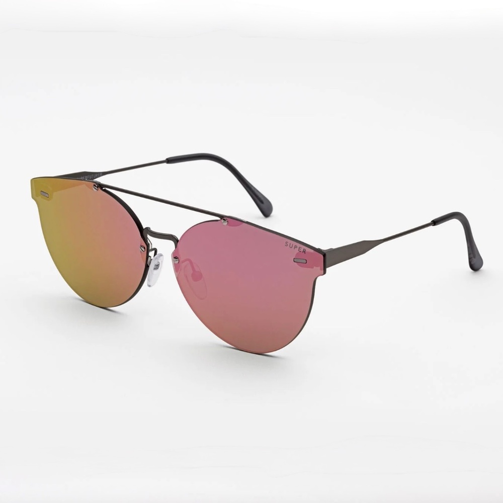 New RetroSuperFuture Sunglasses Tuttolente GIAGUARO PINK Model Eyewear DSV